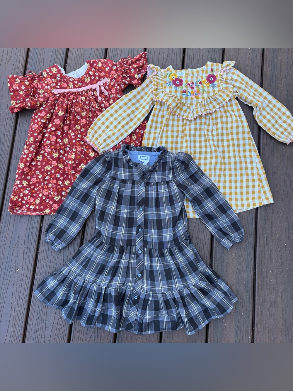 Girls Fall Dress Lot: Pippa & Julie, Mud Pie, Kaisley, size 4T/4